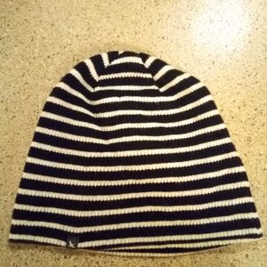 10" EDDIE BAUER MENS BLACK KNIT CAP - BEANIE